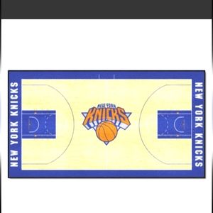 New York Knicks basketball court rug